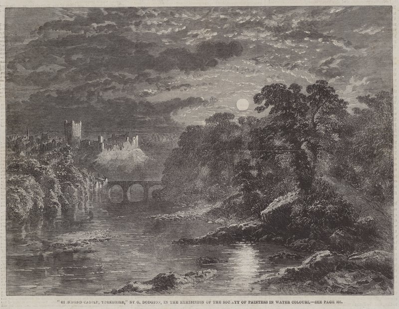 Château de Richmond, Yorkshire - George Haydock Dodgson