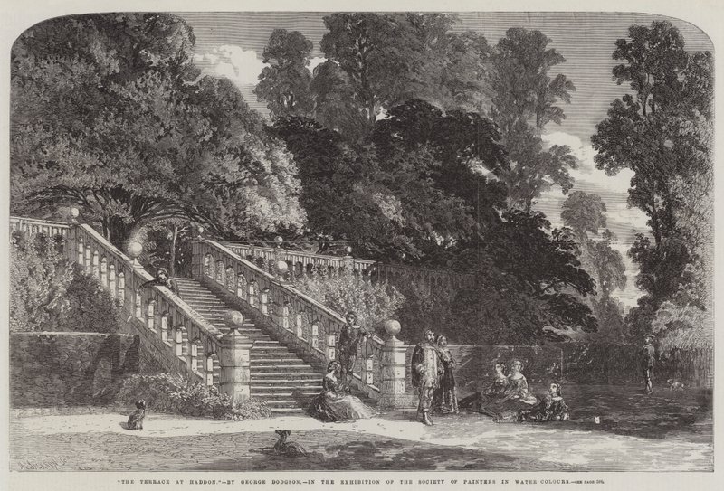 La Terrasse à Haddon - George Haydock Dodgson