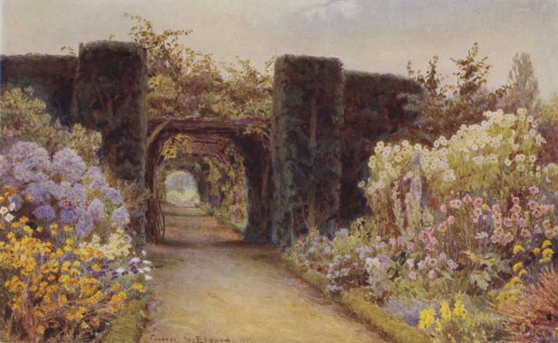 La pergola, Great Tangley - George Samuel Elgood