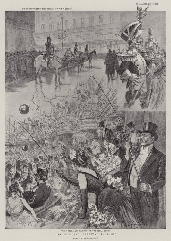 Le Festival de la Mi-Carême à Paris - Georges Redon