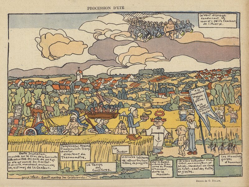 Illustration pour Le Rire - Georges Delaw