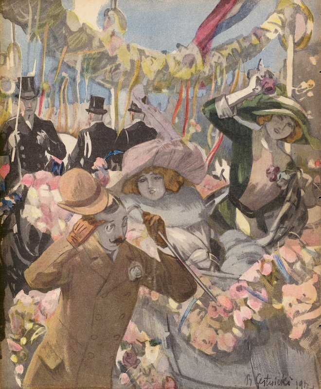 Un bouquet parfumé - German School
