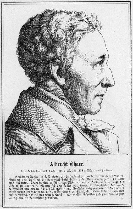 Albrecht Thaer - German School
