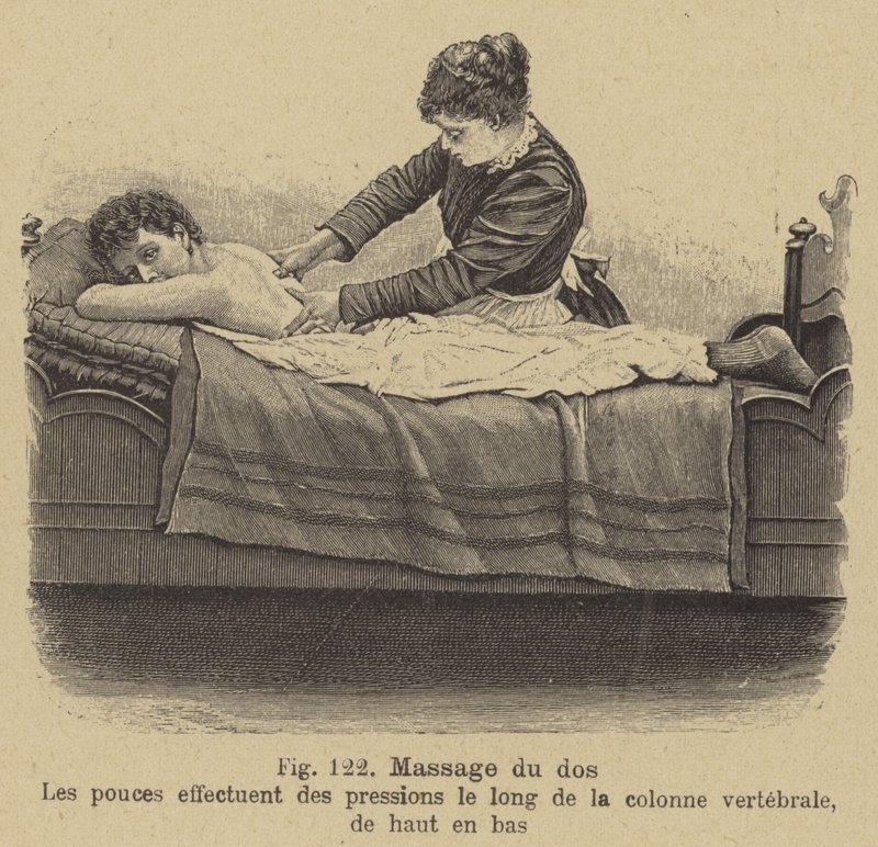 Massage du dos - German School