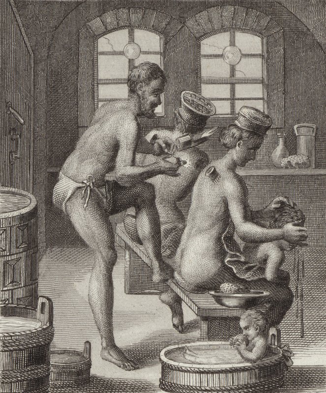 Propriétaire de bain public - German School