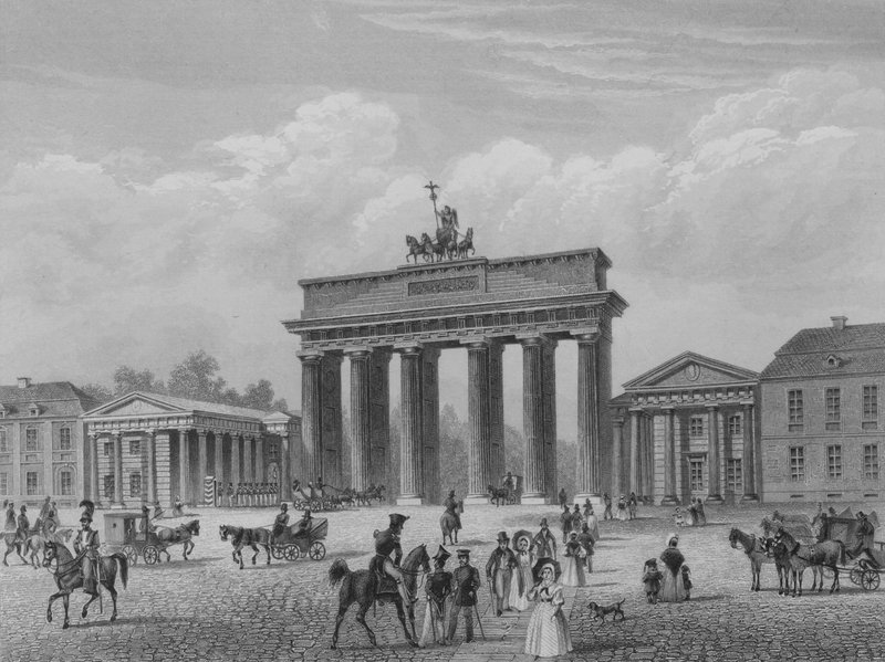Porte de Brandebourg, Berlin - German School