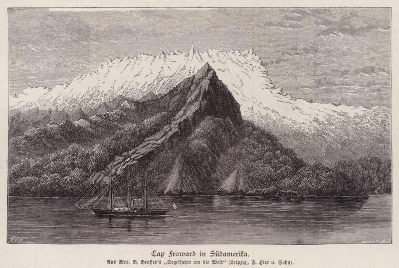 Cap Froward, Chili (gravure) - German School