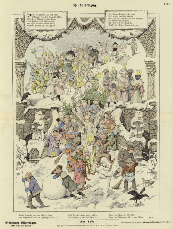 Procession de carnaval des enfants - German School