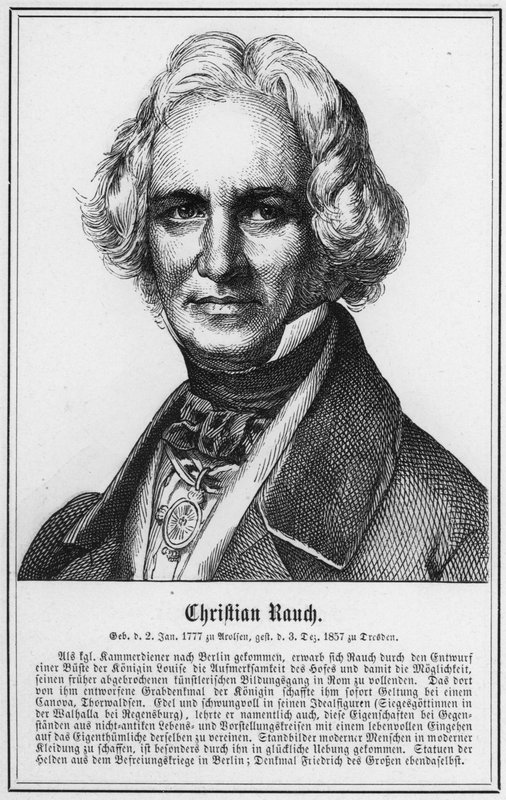 Christian Rauch (gravure) - German School
