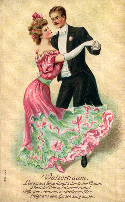 Couple dansant - German School