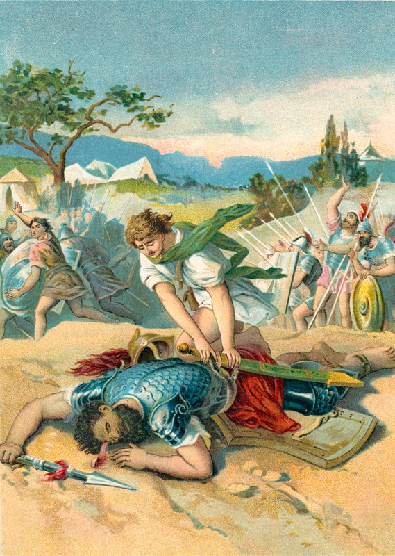 David et Goliath - German School