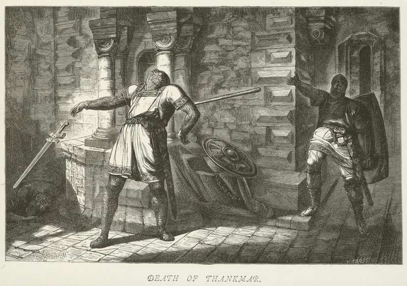 Mort de Thankmar - German School