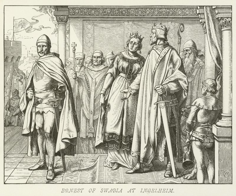 Ernest de Souabe à Ingelheim - German School