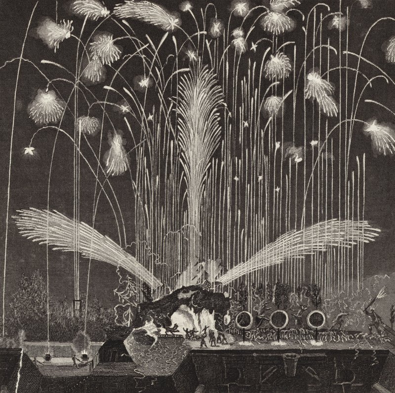 Spectacle de feux d