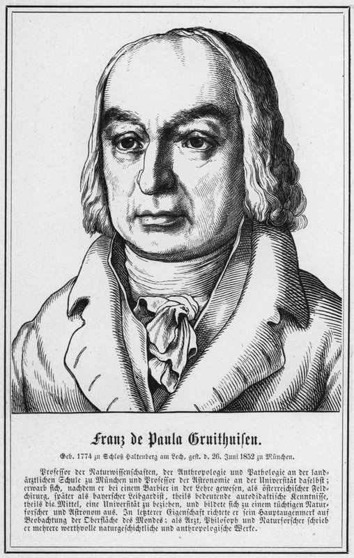 Franz de Paula Gruithuisen (gravure) - German School