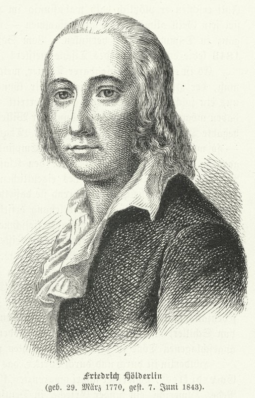 Friedrich Hölderlin, poète et philosophe allemand - German School