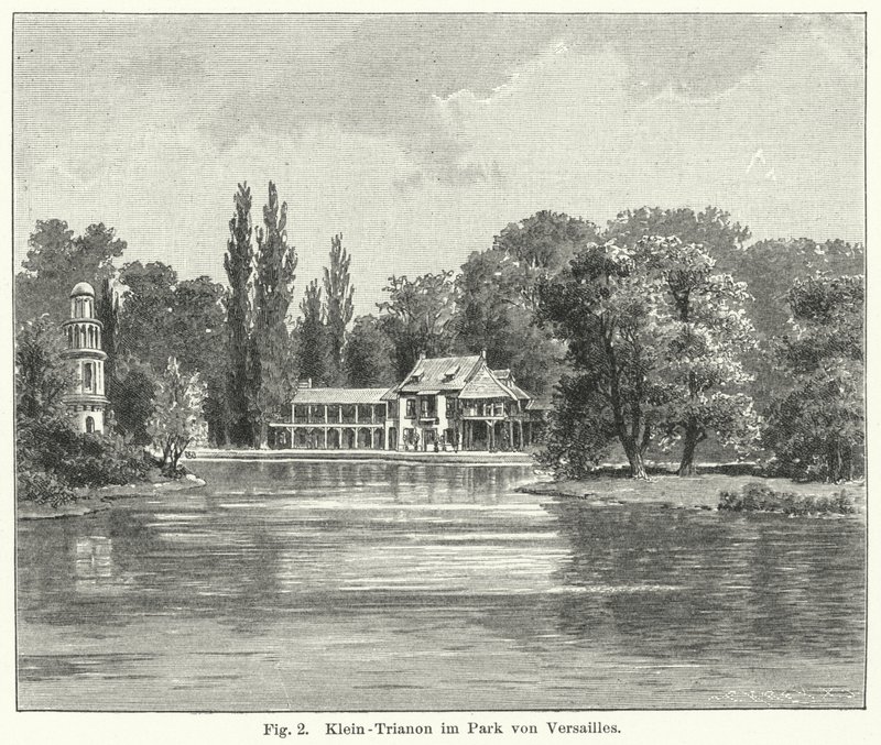 Conception de jardin : Petit Trianon, Versailles, France - German School