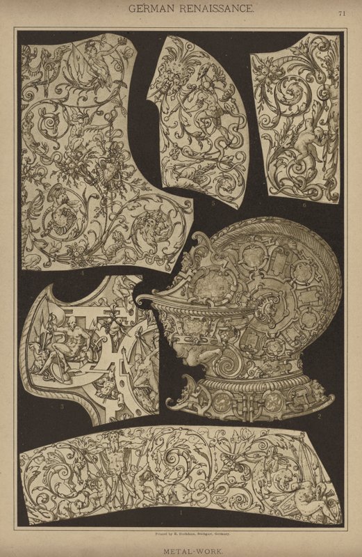 Renaissance Allemande, Travail du Métal - German School