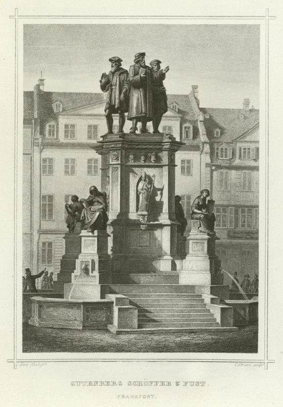 Gutenberg, Schoffer et Fust, Francfort - German School