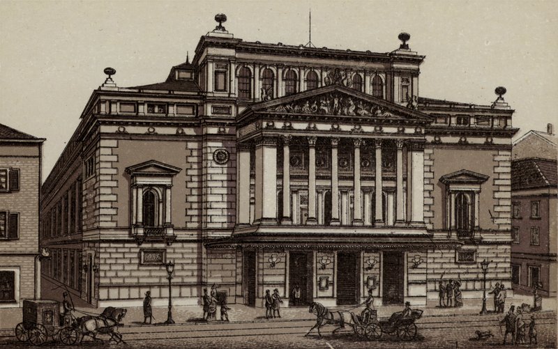 Hambourg : Stadt-Theater, Le Théâtre - German School
