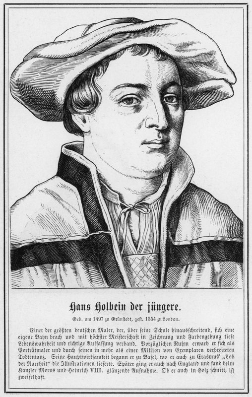 Hans Holbein le Jeune (gravure) - German School