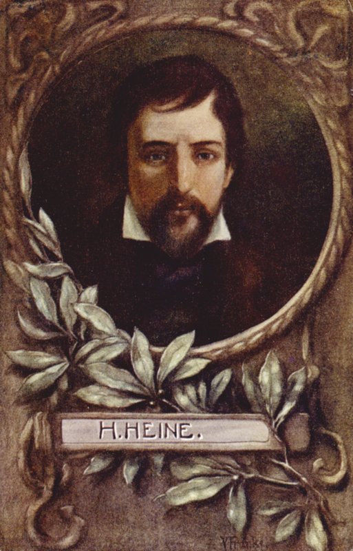 Heinrich Heine, poète allemand - German School