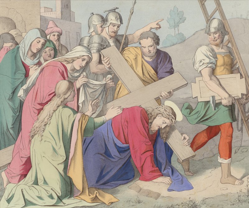 Jésus porte sa Croix - German School