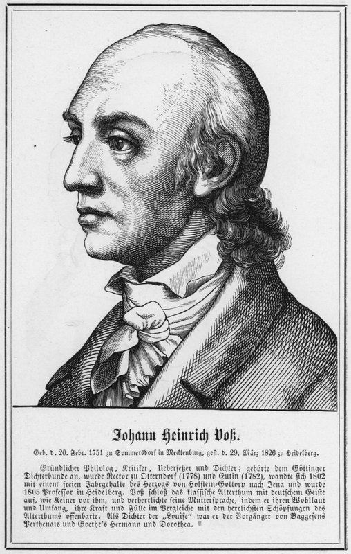 Johann Heinrich Vok (gravure) - German School