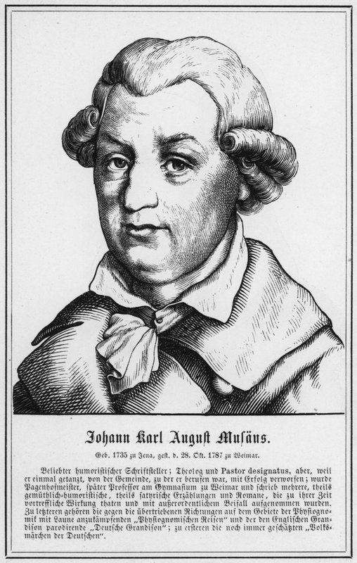 Johann Karl August Musäus - German School