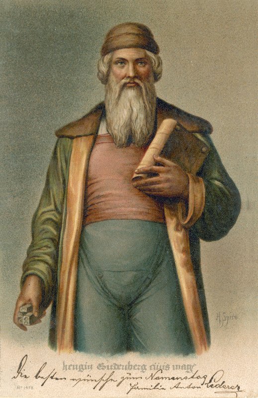 Johannes Gutenberg - German School