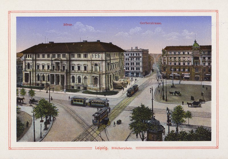 Leipzig, Blücherplatz - German School