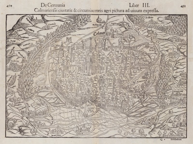 Carte de Colmar - German School