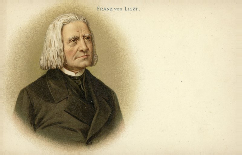 Portrait de Franz Liszt - German School