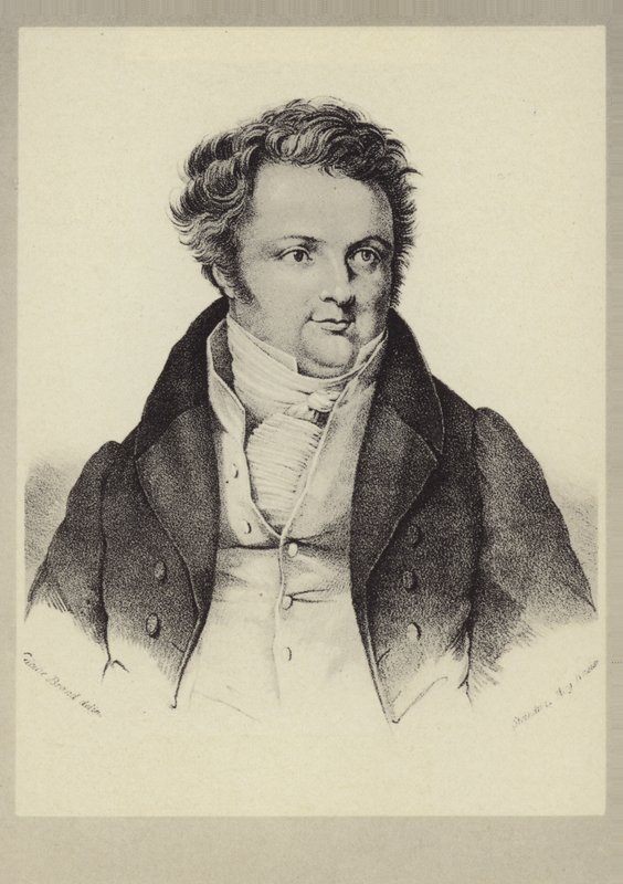 Portrait de Heinrich Marschner - German School