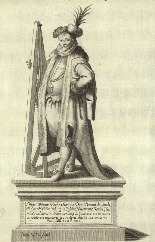 Portrait de Tycho Brahe - German School