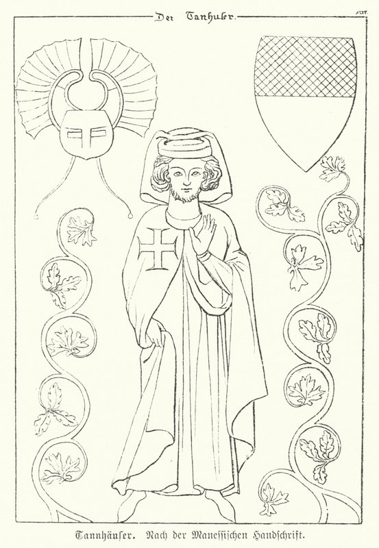 Tannhäuser (gravure) - German School