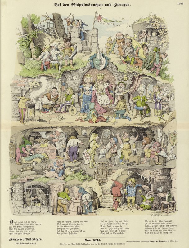 Les elfes et les nains - German School
