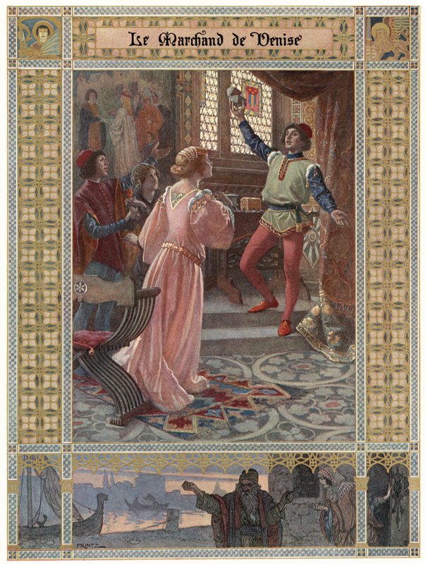 Le Marchand de Venise - German School