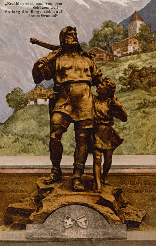 Guillaume Tell avec son fils - German School