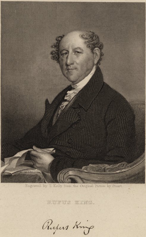 Rufus King - Gilbert Stuart