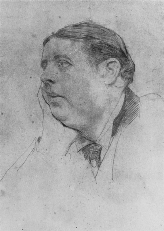 Oscar Wilde (lithographie) - Giovanni Boldini