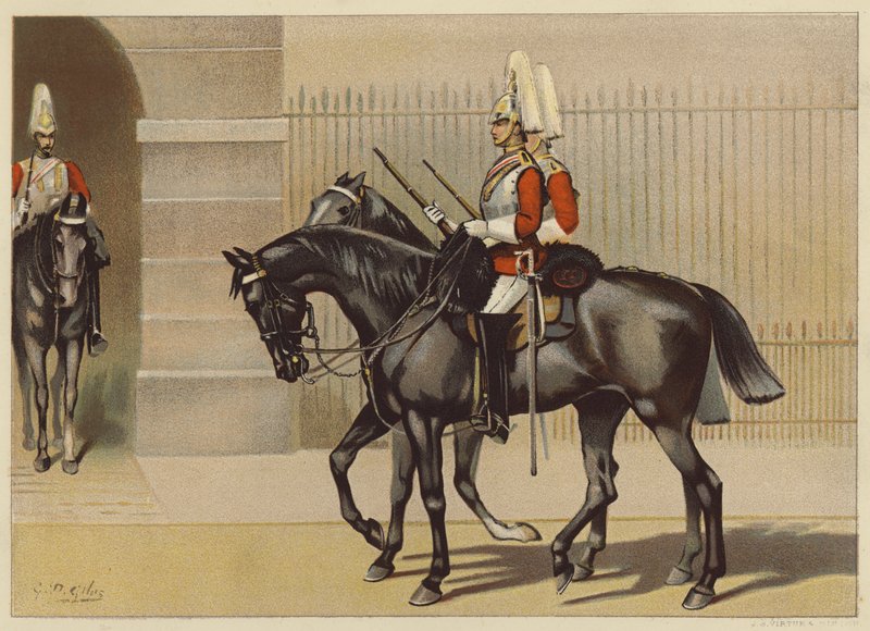 Les 1er Life Guards - Godfrey Douglas Giles