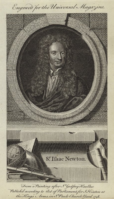 Sir Isaac Newton - Godfrey Kneller