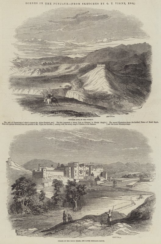 Scènes au Pendjab - Godfrey Thomas Vigne