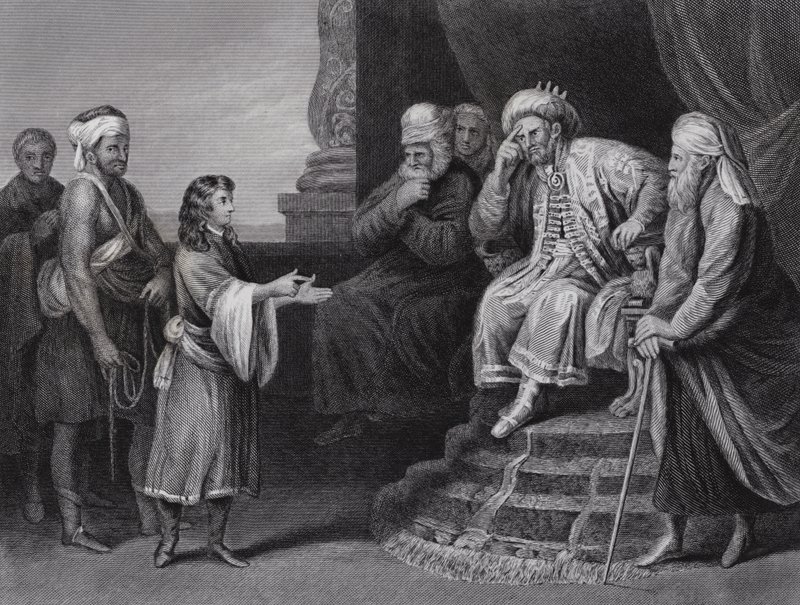 Joseph interprétant le rêve de Pharaon - Guercino