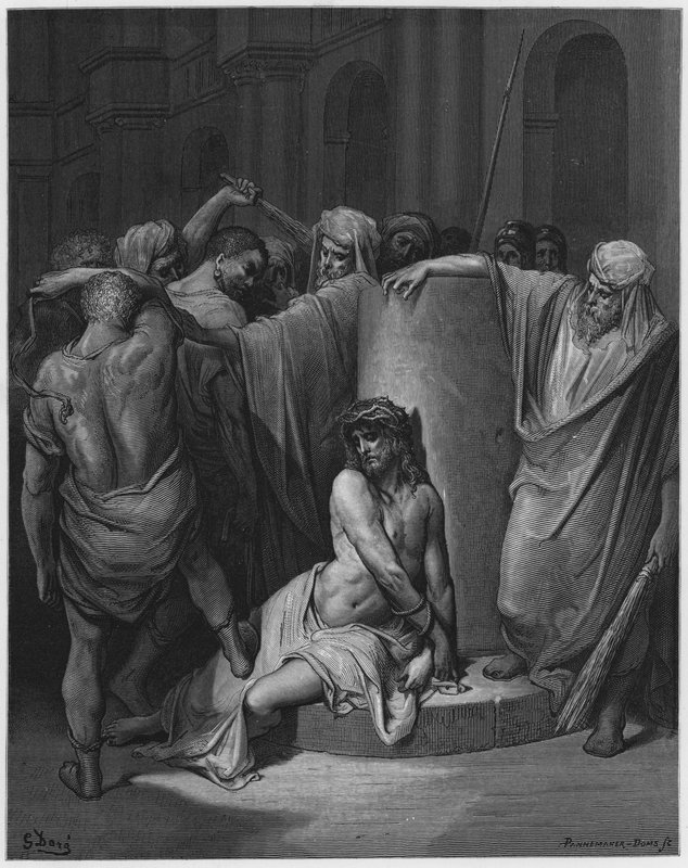 Jésus flagellé - Gustave Dore