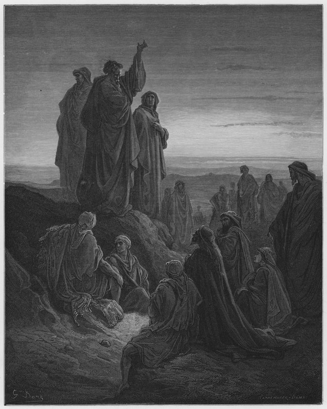 Les apôtres prêchant l