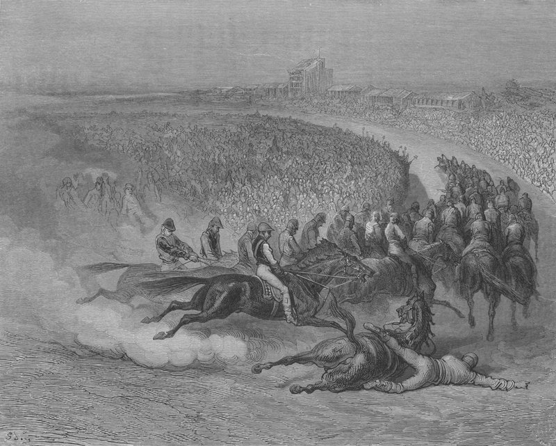 Derby, le tournant - Gustave after Dore