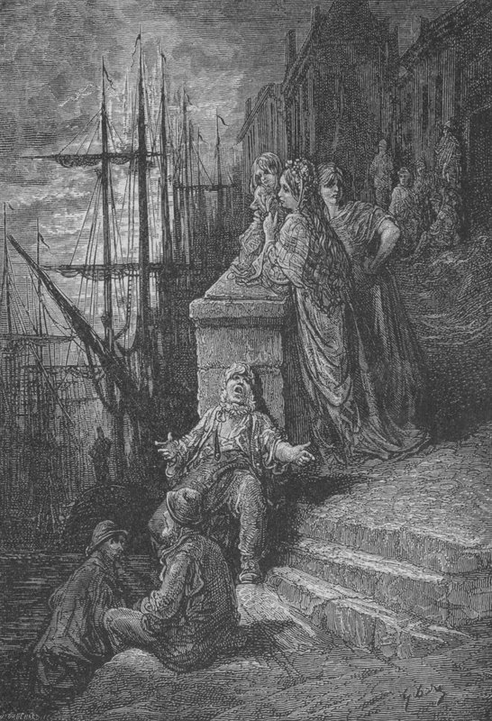 Famille de marins - Gustave after Dore