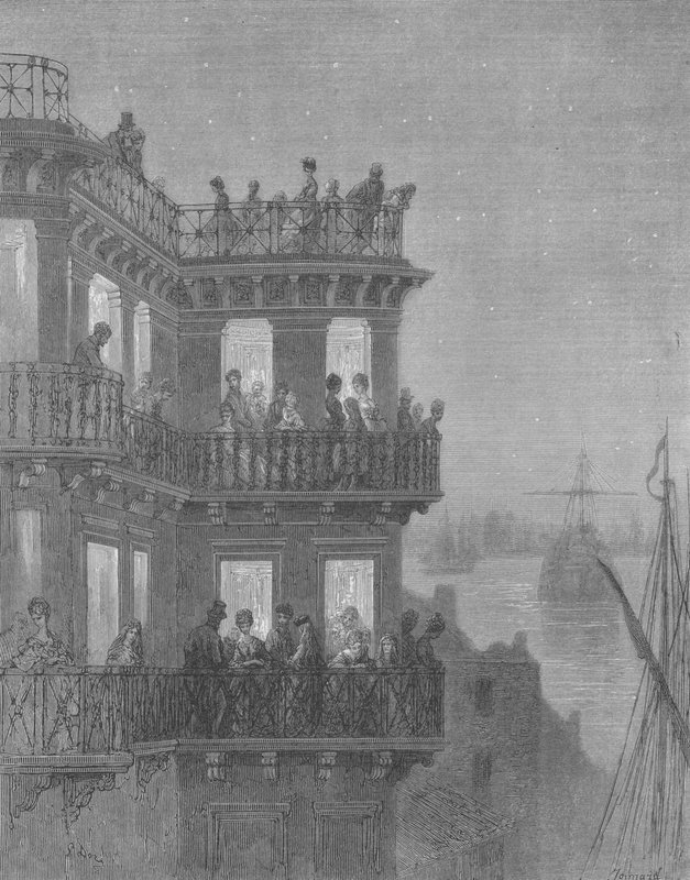 Greenwich, pendant la saison - Gustave after Dore